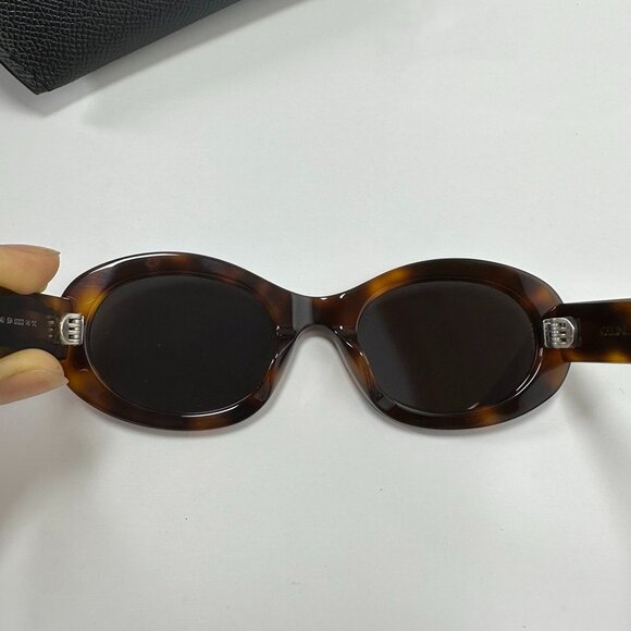 Celine Triomphe Oval Sunglasses - Picture 3 of 7